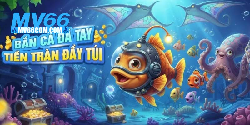 Bắn Cá Ăn Xu MV66 - Hạ Gục Boss Khủng Đổi Đời Ngay 1 Game bắn cá ăn xu MV66