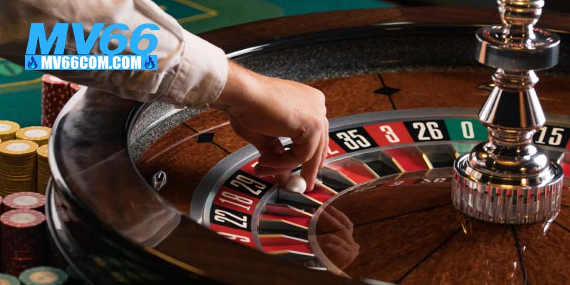 Casino MV66 - Sảnh Casino Trực Tuyến Uy Tín, Đẳng Cấp 2026 4 Roulette vòng quay may mắn