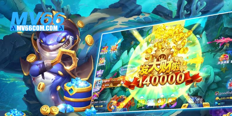 Bắn Cá MV66 – Game Giải Trí Đỉnh Cao, Dễ Chơi Dễ Trúng Thưởng 4 Trải nghiệm săn boss khủng, bùng nổ xu vàng dễ dàng